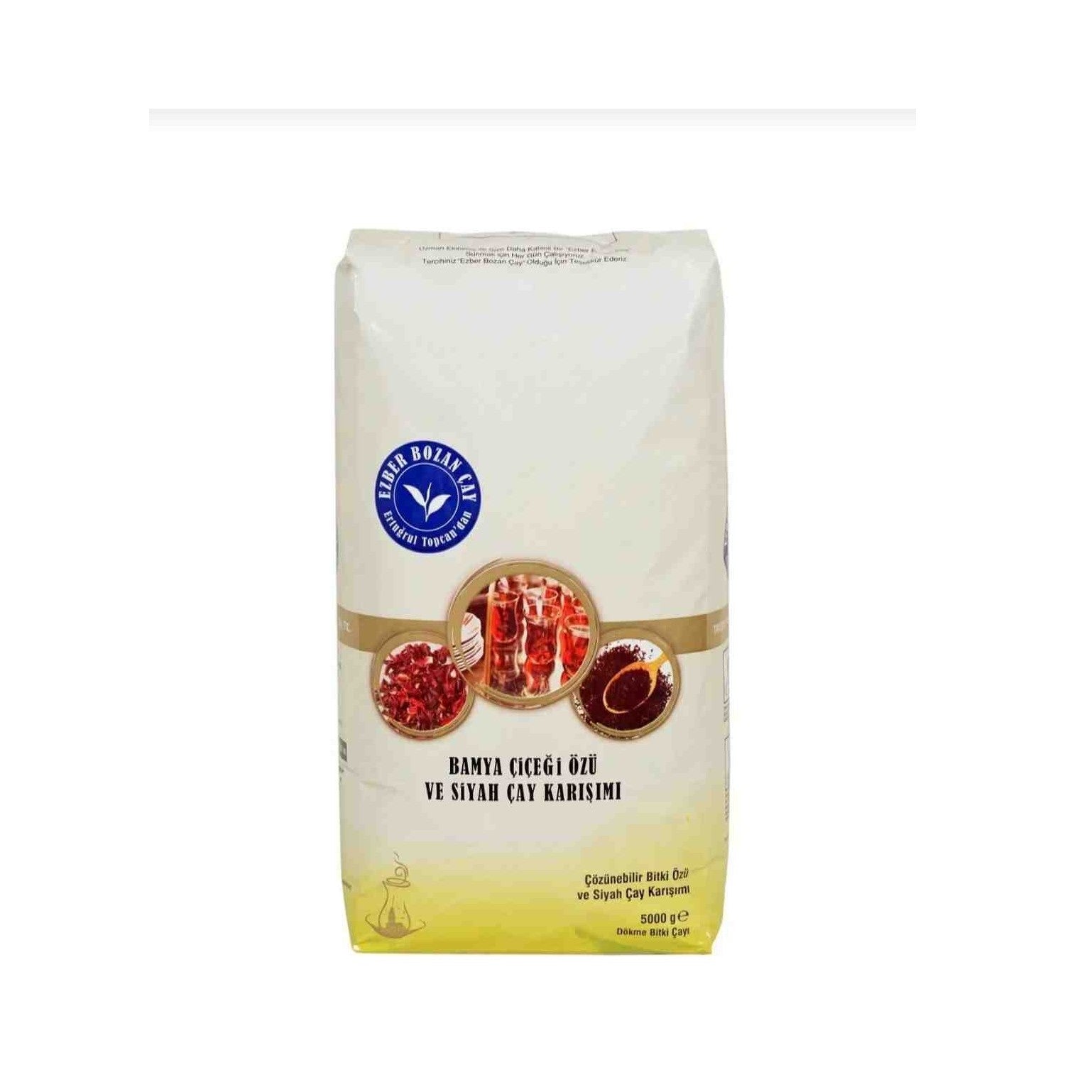 Ezber Bozan tea 5000 g Yuksek Kalite and Parlak aroma with Grenada Menseli natural leaf tea - MALLTURK