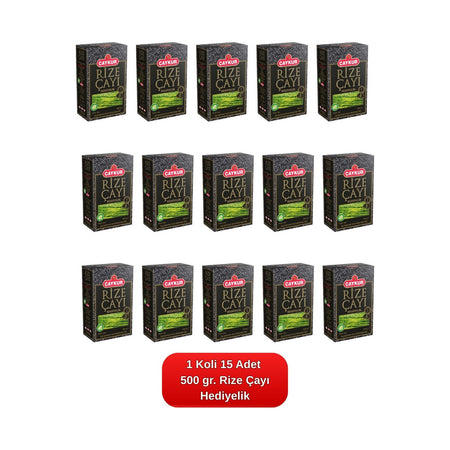 Caykur Rize tea Hediyelik 500 g. 15-pack case - MALLTURK