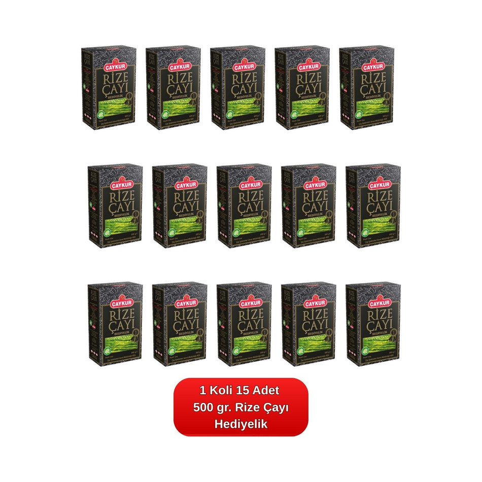 Caykur Rize tea Hediyelik 500 g. 15-pack case - MALLTURK