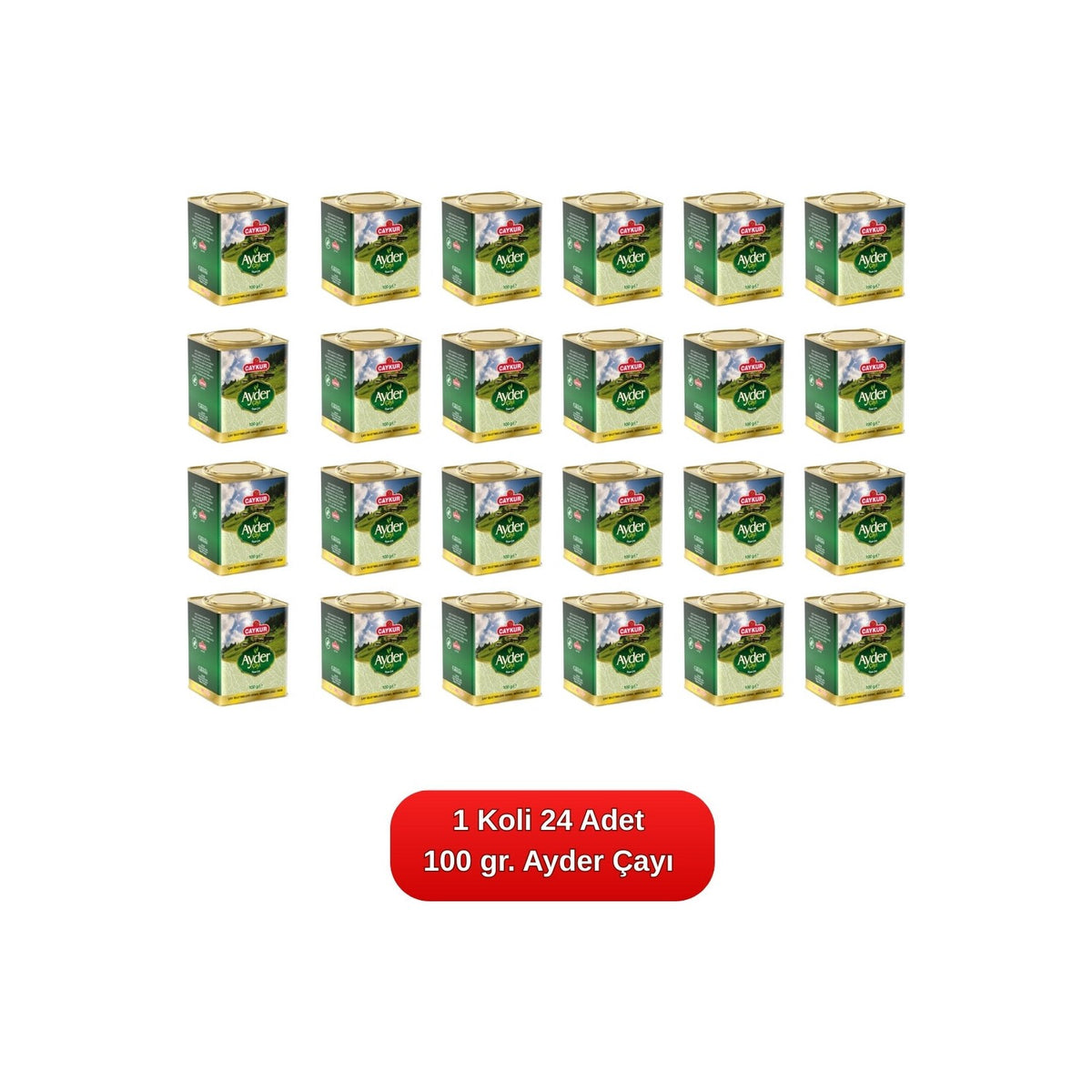 Caykur Ayder tea 100 g. 24'lu case - MALLTURK
