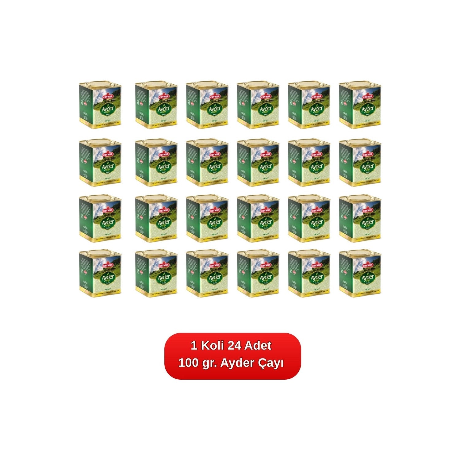 Caykur Ayder tea 100 g. 24'lu case - MALLTURK