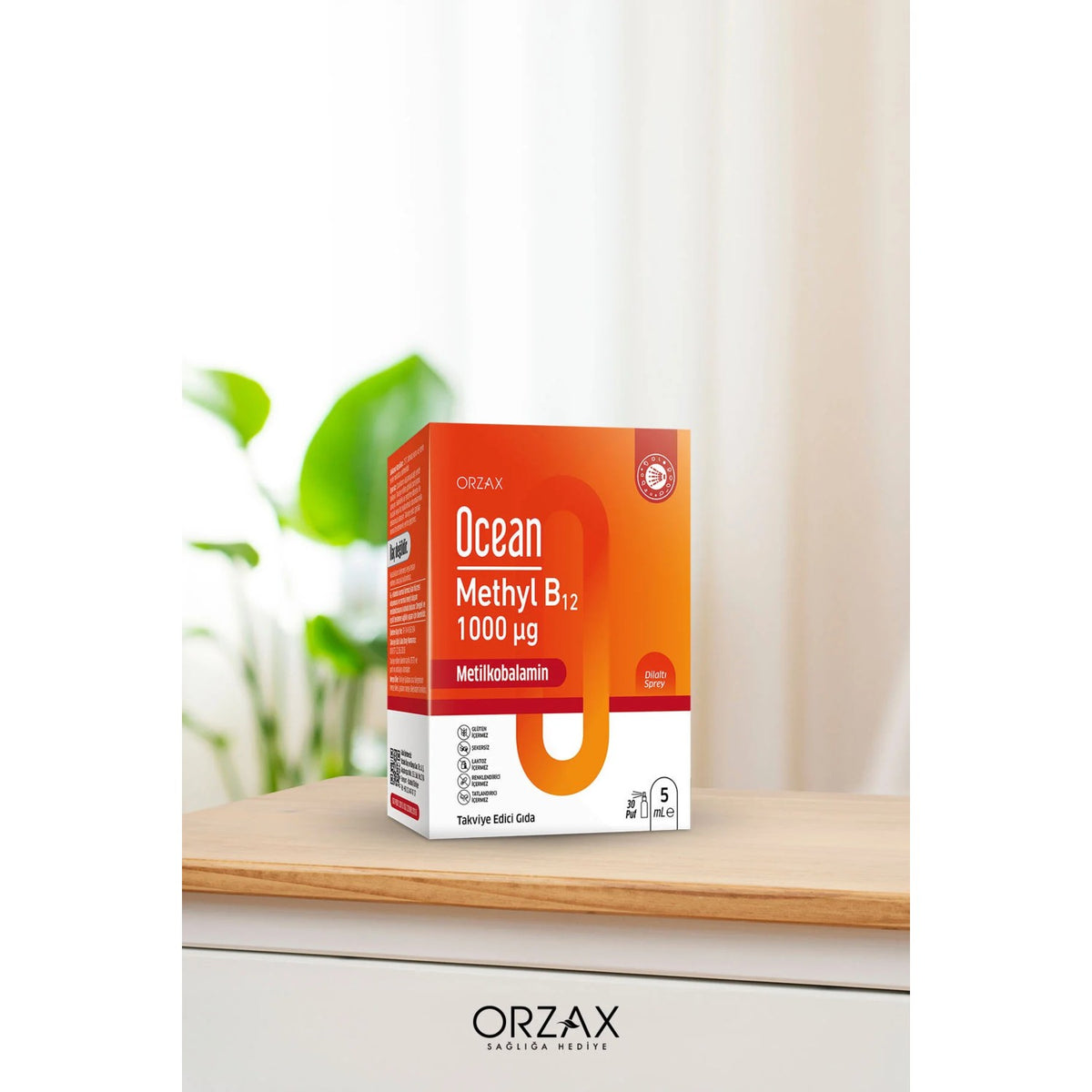 Orzax Ocean Methyl B12 1000 mcg 5 ml - MALLTURK