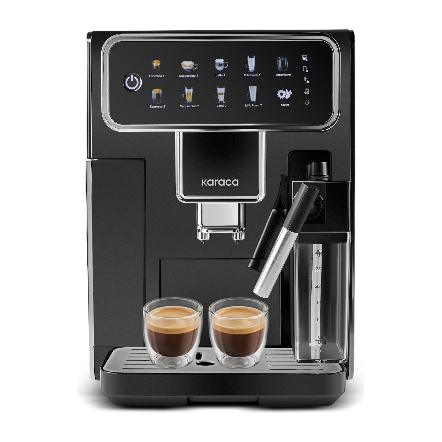 Karaca Coffeemaestro Fully Automatic Espresso Machine, 1500 W, Espresso & Lungo - MALLTURK