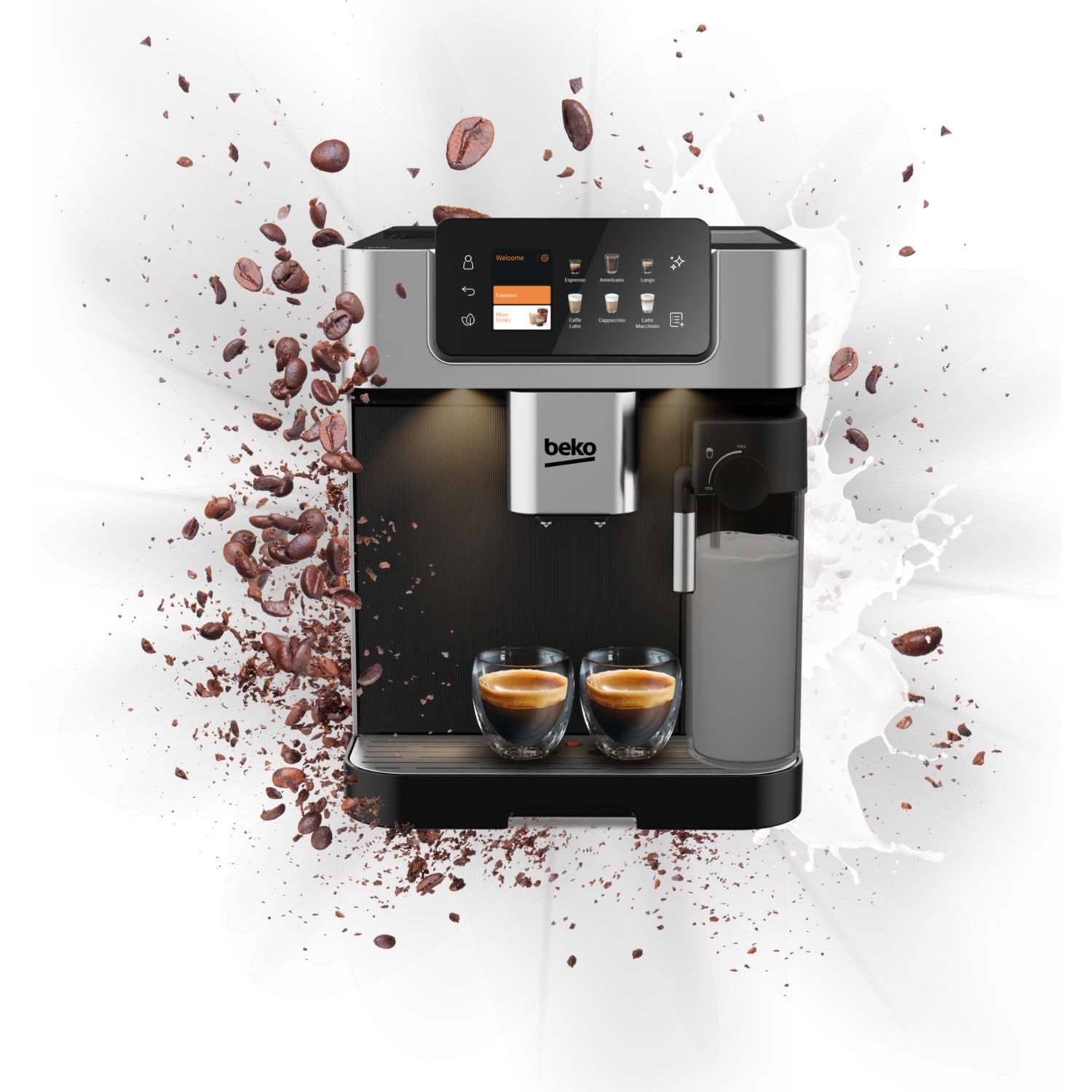 Beko CEG 7348 X CaffeExperto Fully Automatic Espresso Machine - MALLTURK