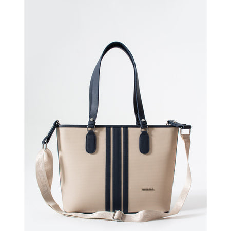 Just Polo JP Just Polo Women's Shoulder Bag Navy Blue - Stone - MALLTURK