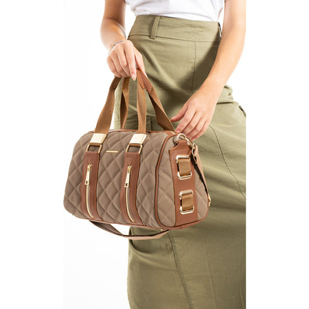 Just Polo Women's Hand and Shoulder Bag New Season 4107 Sand - Tan - MALLTURK