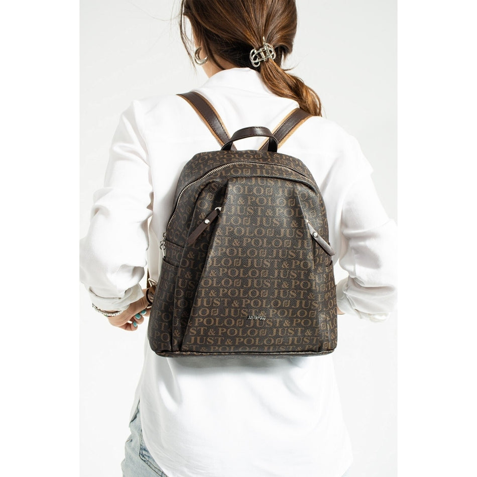 Just Polo Women's Backpack Brown