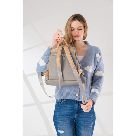 Just Polo Women's Backpack Gray - MALLTURK