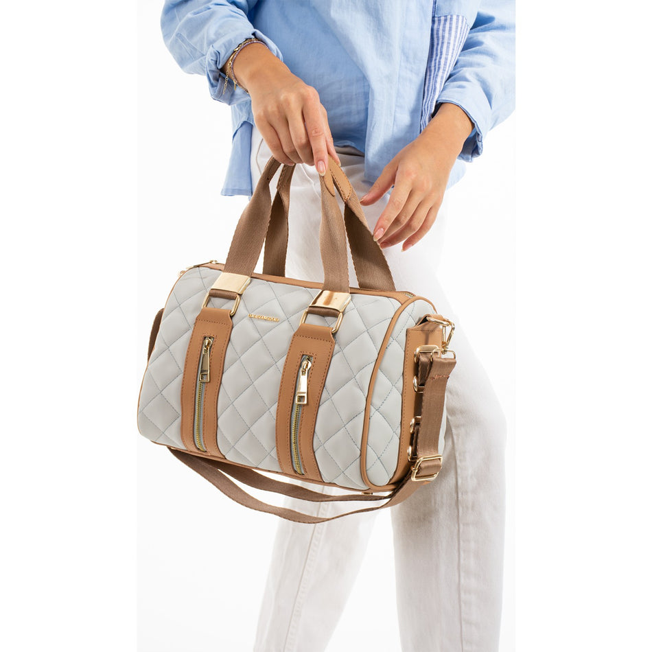 Just Polo Women's Hand and Shoulder Bag New Season 4107 Gray Fashion Bag - MALLTURK