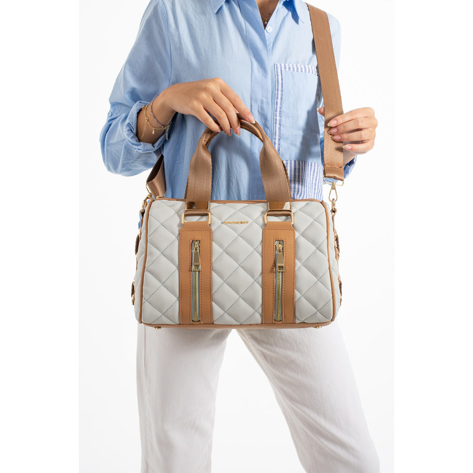 Just Polo Women's Hand and Shoulder Bag New Season 4107 Gray Fashion Bag - MALLTURK