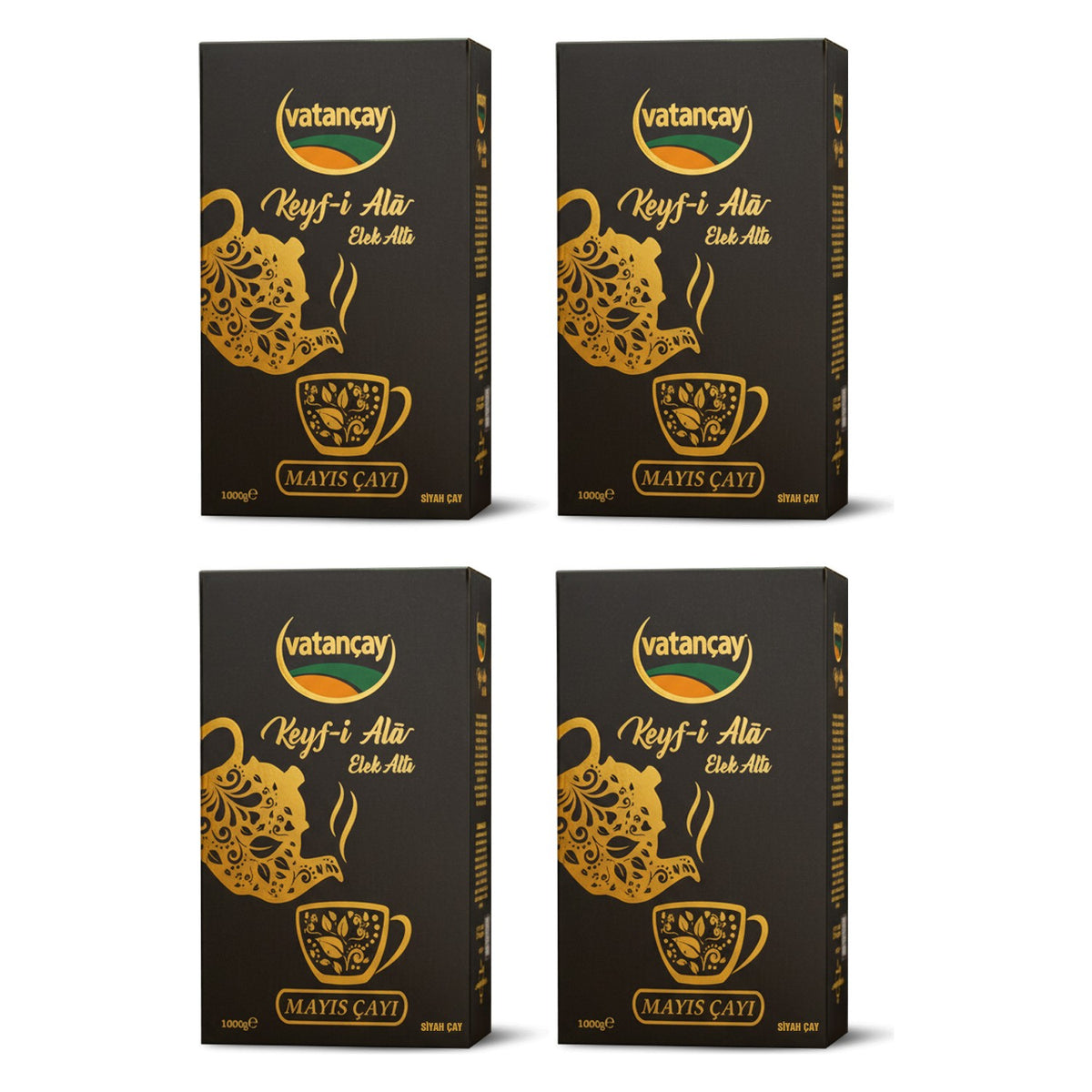 Vatancay Keyf-I Ala 4'lu Kutu Mayis tea 4 X 1000 g - MALLTURK
