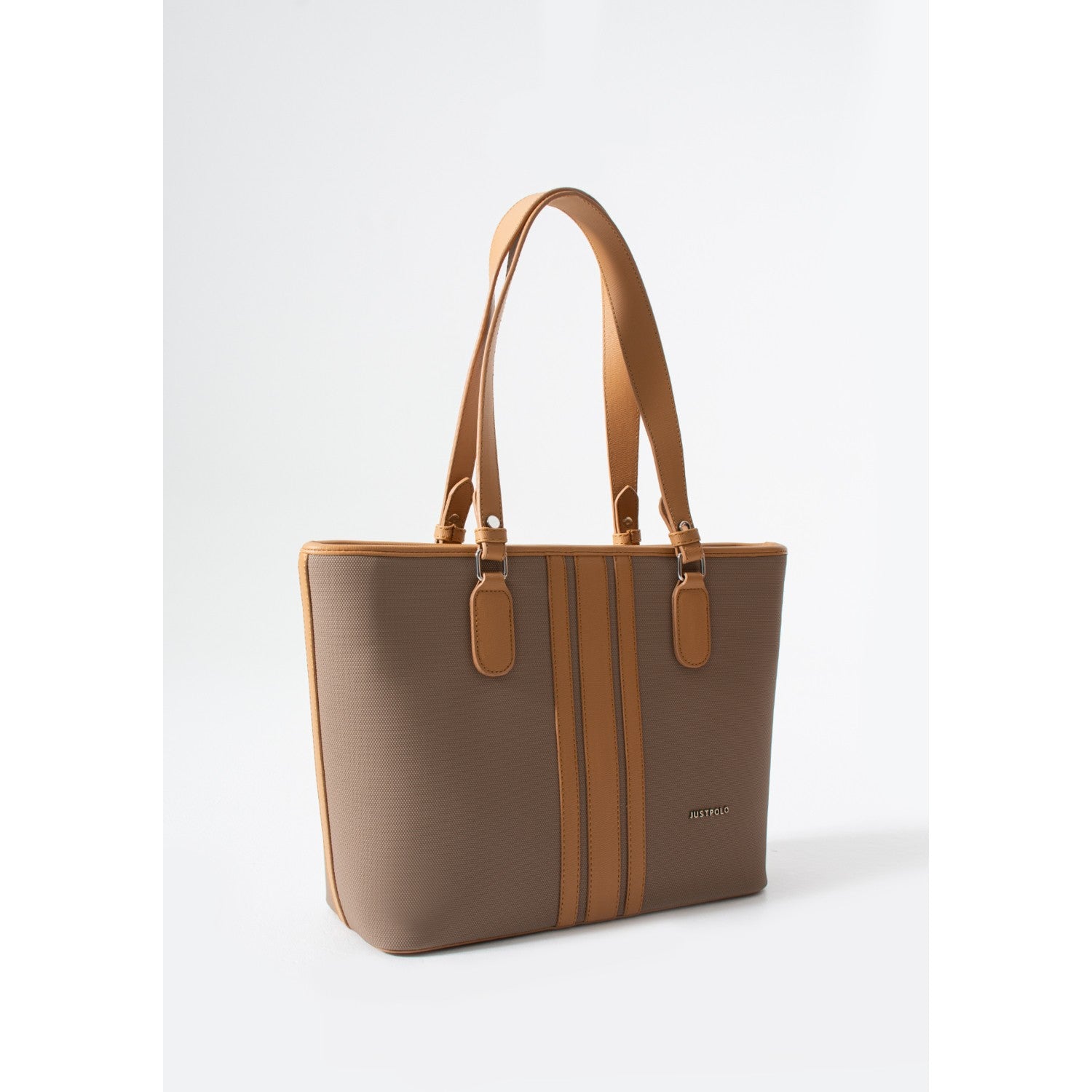 Just Polo JP Just Polo Women's Shoulder Bag Beige - Tan - MALLTURK