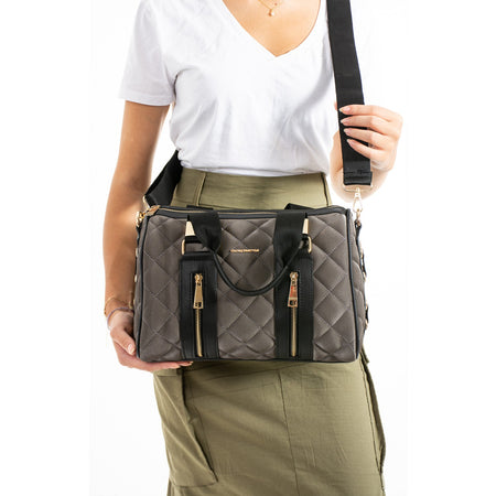 Just Polo Women's Hand and Shoulder Bag New Season 4107 Smoke Grey - MALLTURK