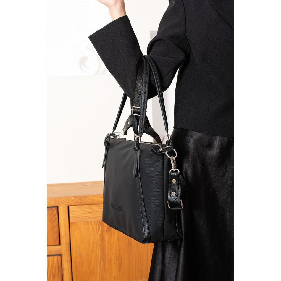 Just Polo Women's Hand and Shoulder Bag New Season Size: 27 x 32 cm Black Women's Handbag - MALLTURK