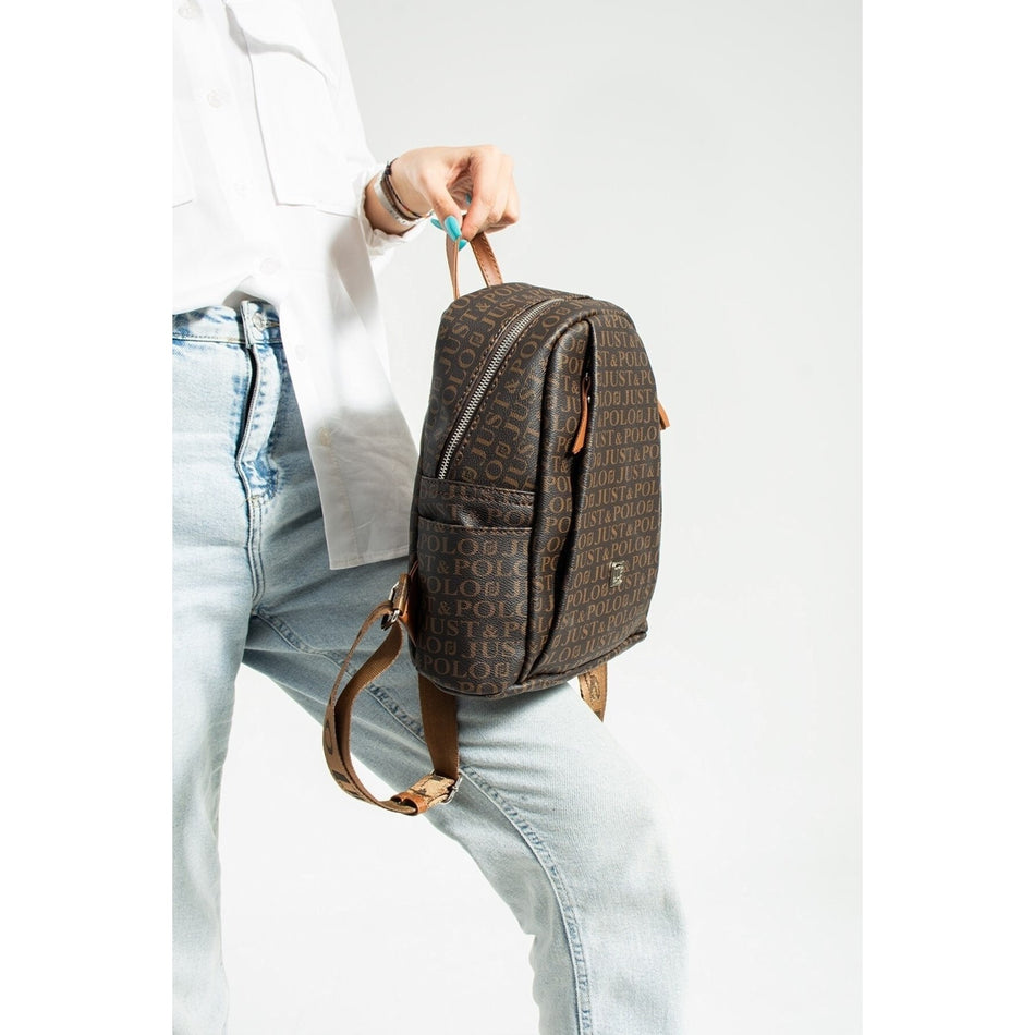 Just Polo Women's Backpack  Brown - Tan