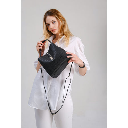Just Polo Women's Hand and Shoulder Bag 2055A Stylish and Durable Design with Faux Leather Material. - MALLTURK