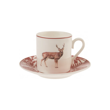 Karaca Jungle Turkish Coffee Cup Set for 6, 80 ml - MALLTURK