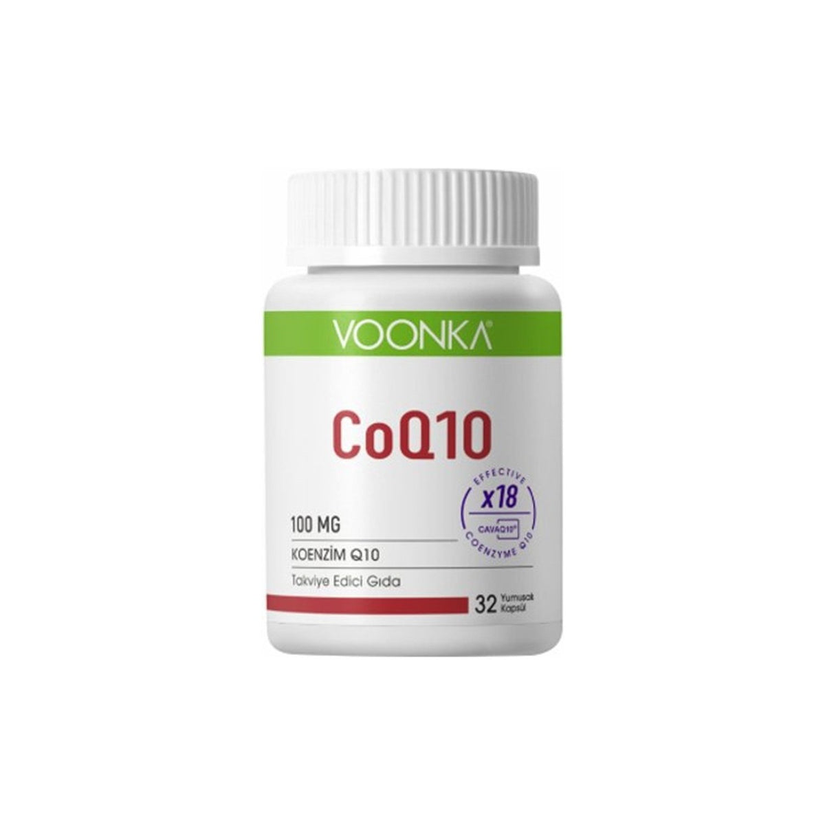 Voonka Co-Q10 100 mg 32 Softgel - MALLTURK