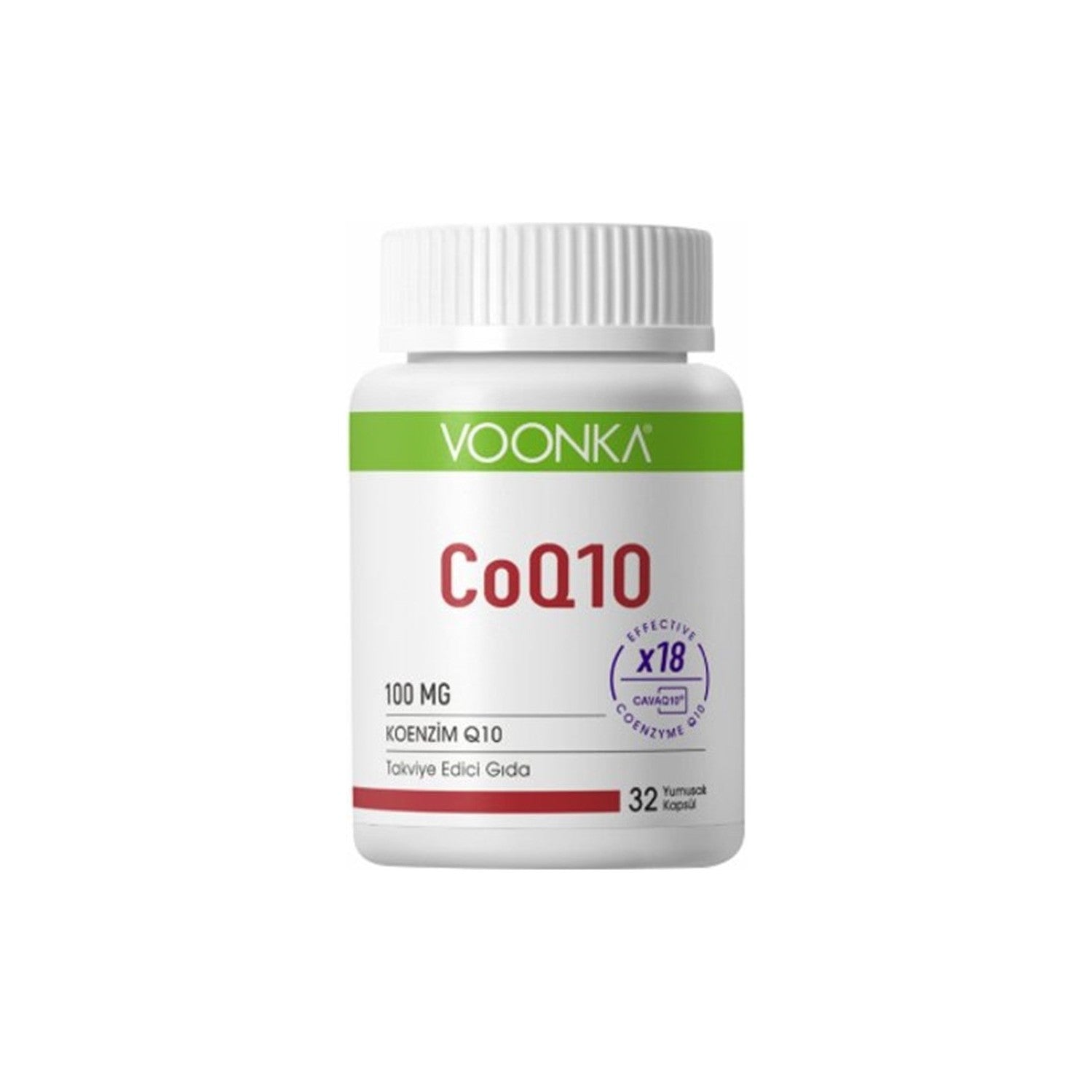 Voonka Co-Q10 100 mg 32 Softgel - MALLTURK