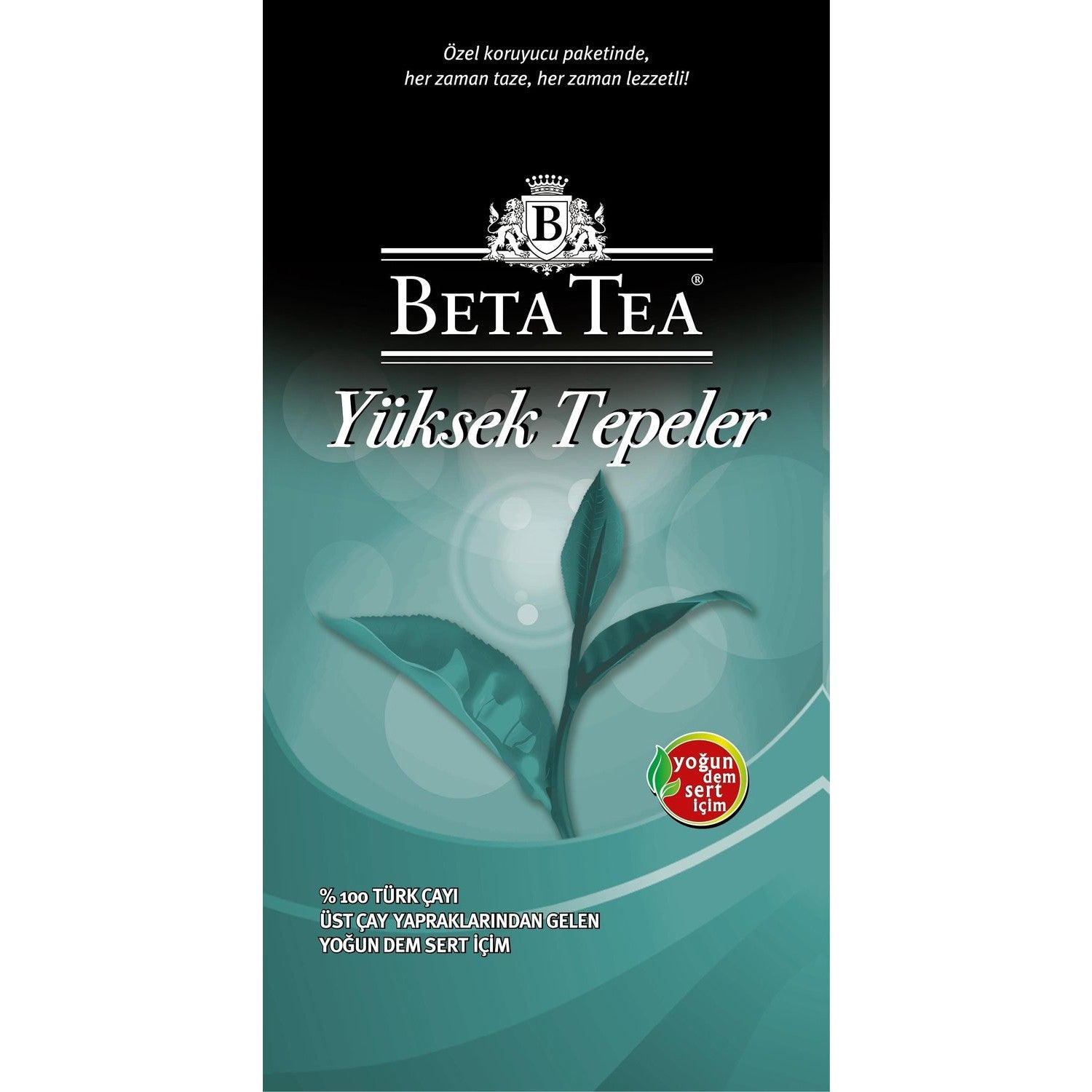Beta Tea Beta Yuksek Tepeler black tea 500 g natural leaf tea Turkiye Menseli Yogun Dem Sert taste - MALLTURK