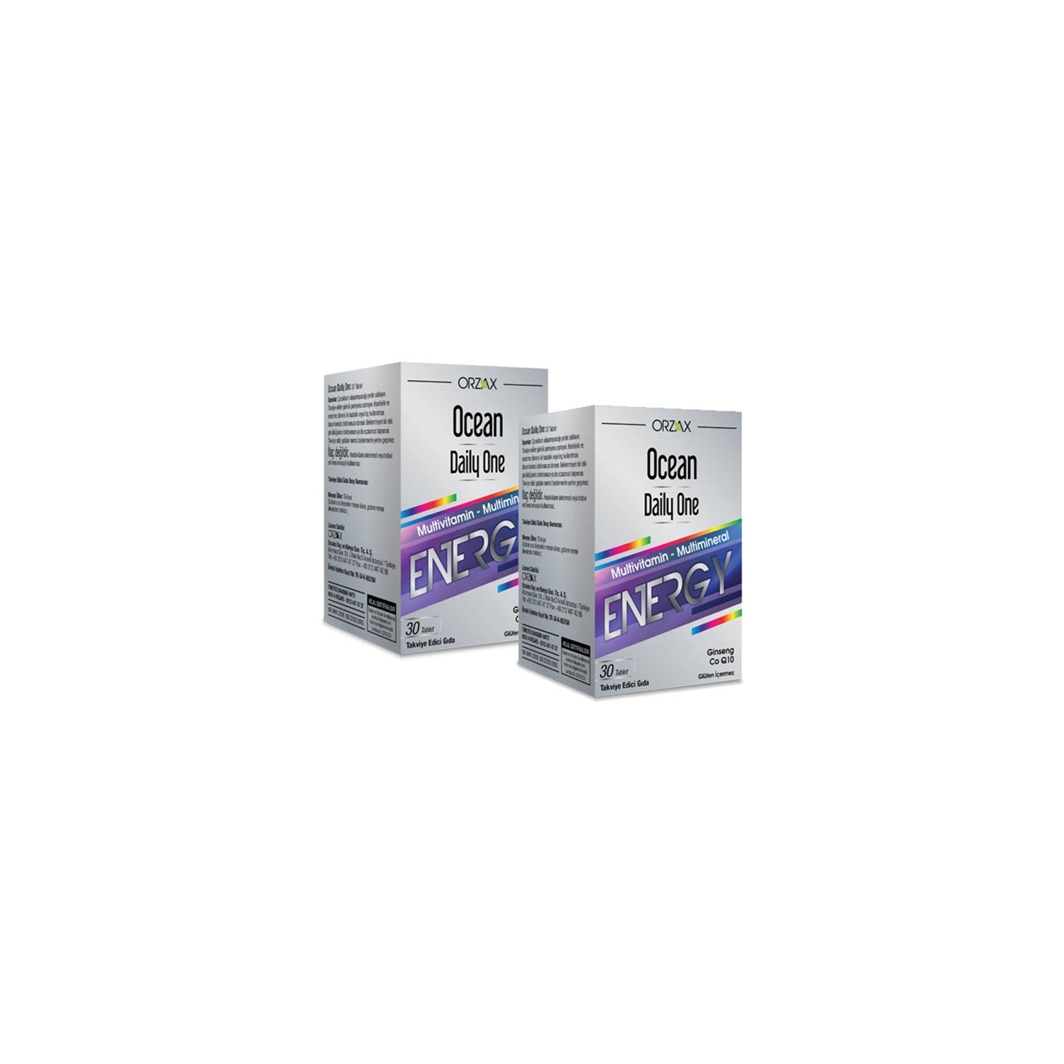 Orzax Ocean Daily One Energy 1 Alana 1 Bedava 30+30 Tablet - MALLTURK