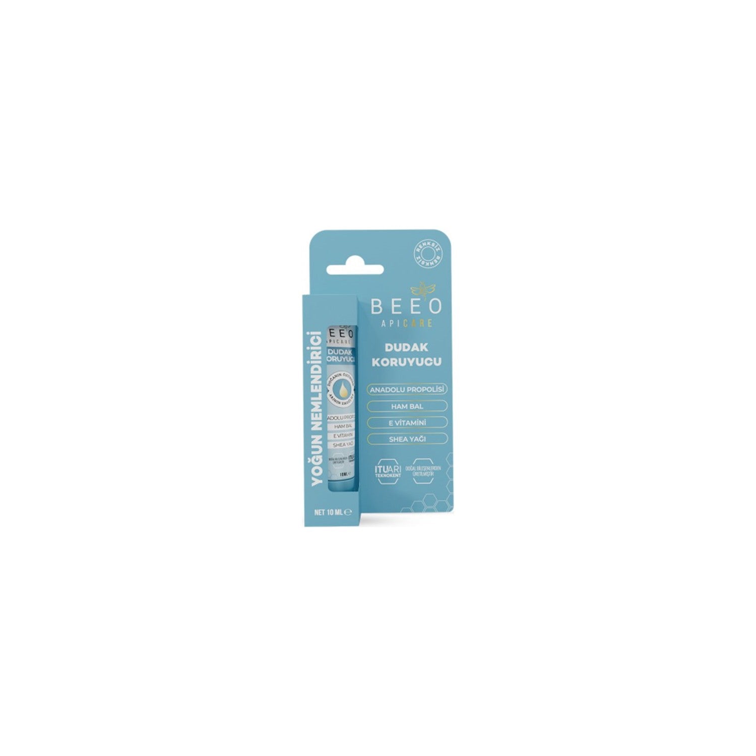 BEE'O Up Intensive Moisturizing Lip Balm Raw Honey - MALLTURK