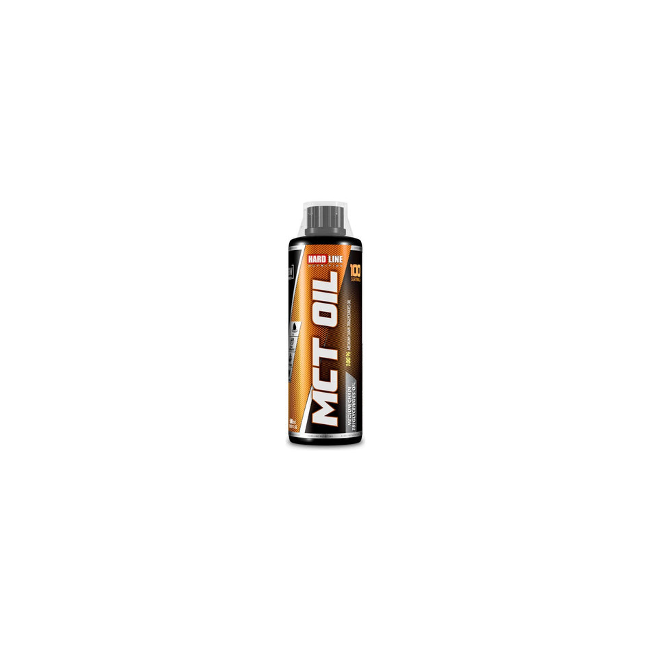 Hardline Nutrition MCT Oil 500 ml - Medium Chain Triglyceride Supplement, Coconut and Palm Kernel Oil, Sourced in Türkiye - MALLTURK