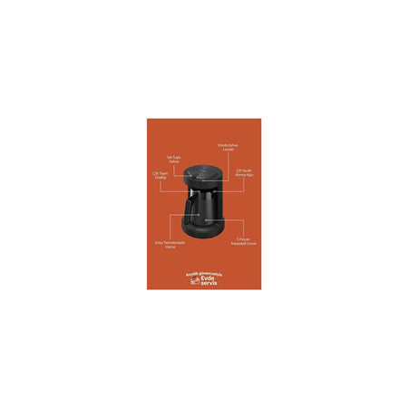 Grundig TKM 1551 S Turkish Coffee Maker with Ember Brewing - MALLTURK