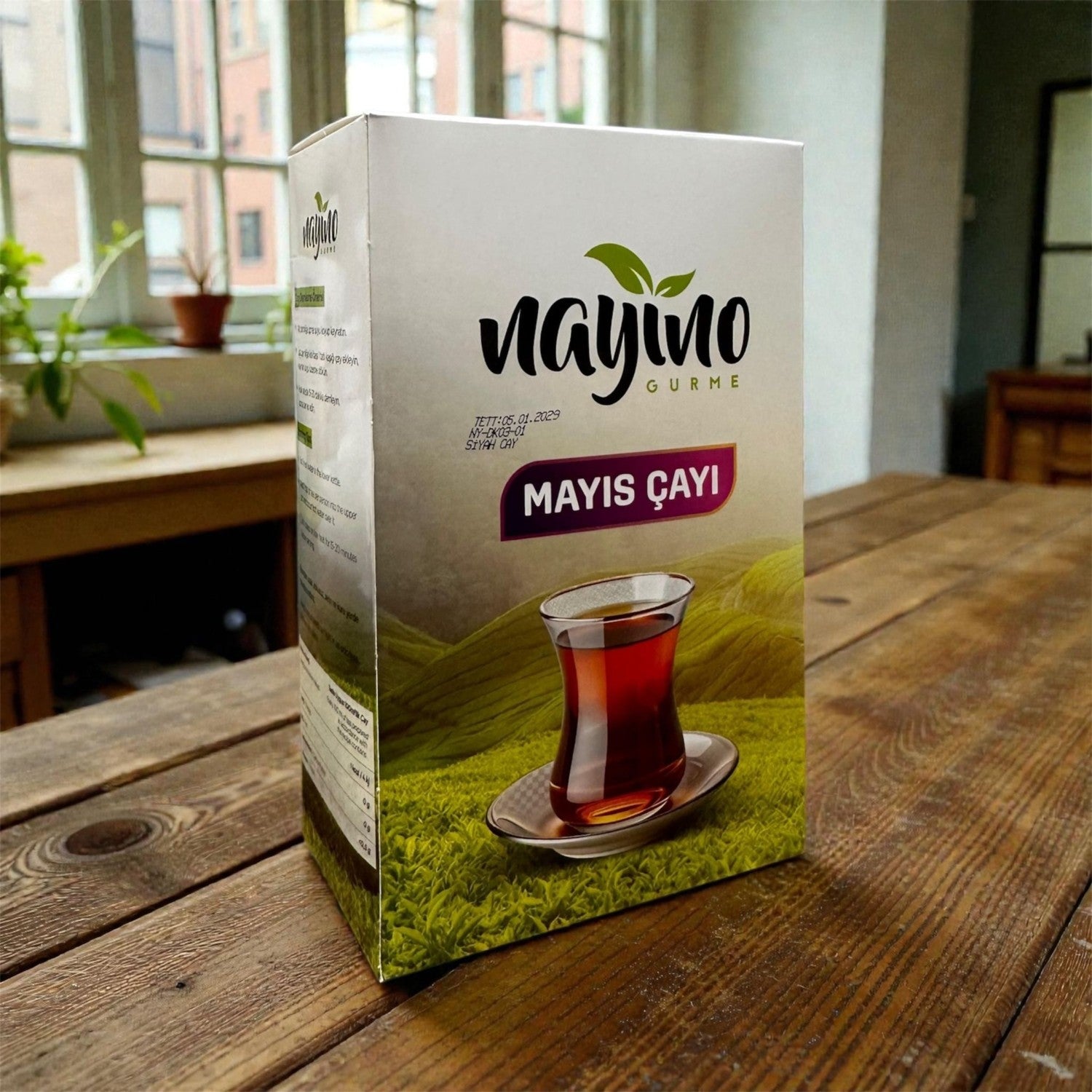 NAYINO GURME 1 KG Yuksek Kalite Rize Mayis tea (2 X 500 G) - MALLTURK