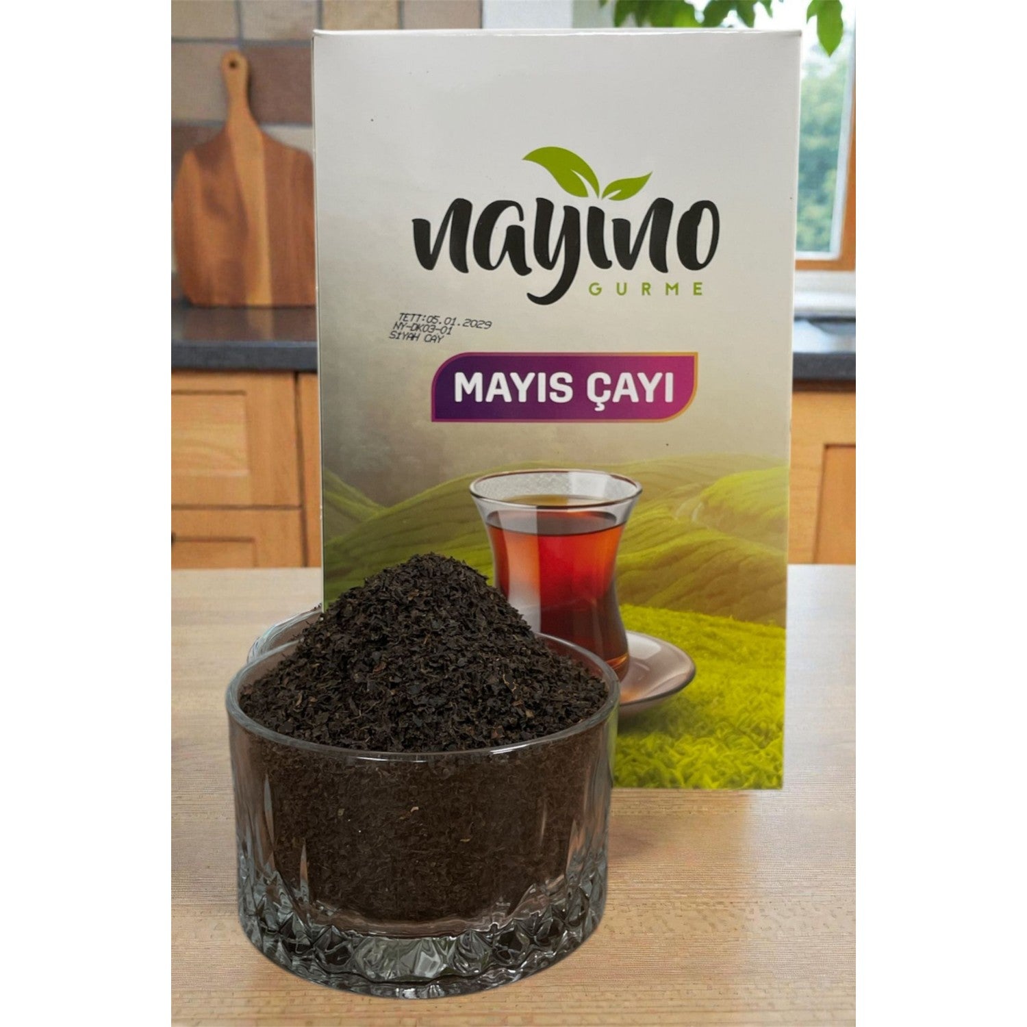 NAYINO GURME 1 KG Yuksek Kalite Rize Mayis tea (2 X 500 G) - MALLTURK
