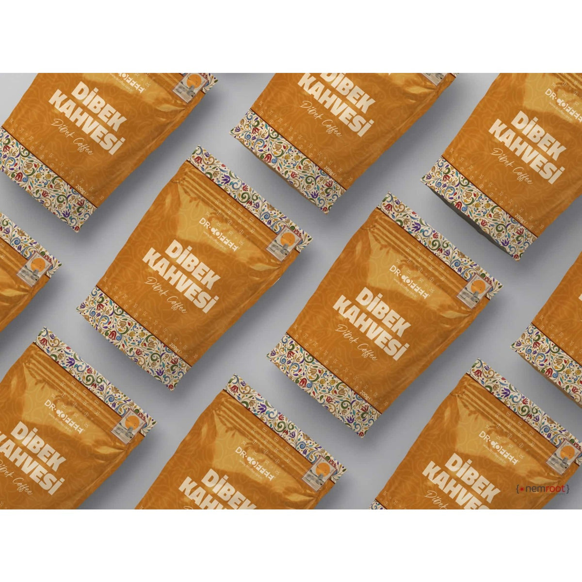 Dr Coffee Cardamom Dibek Coffee 200 g - MALLTURK
