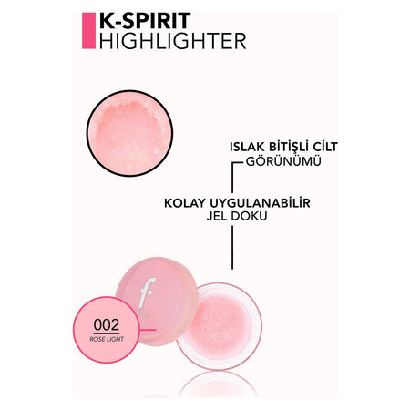 Flormar K-Spirit Glass Skin Highlighter