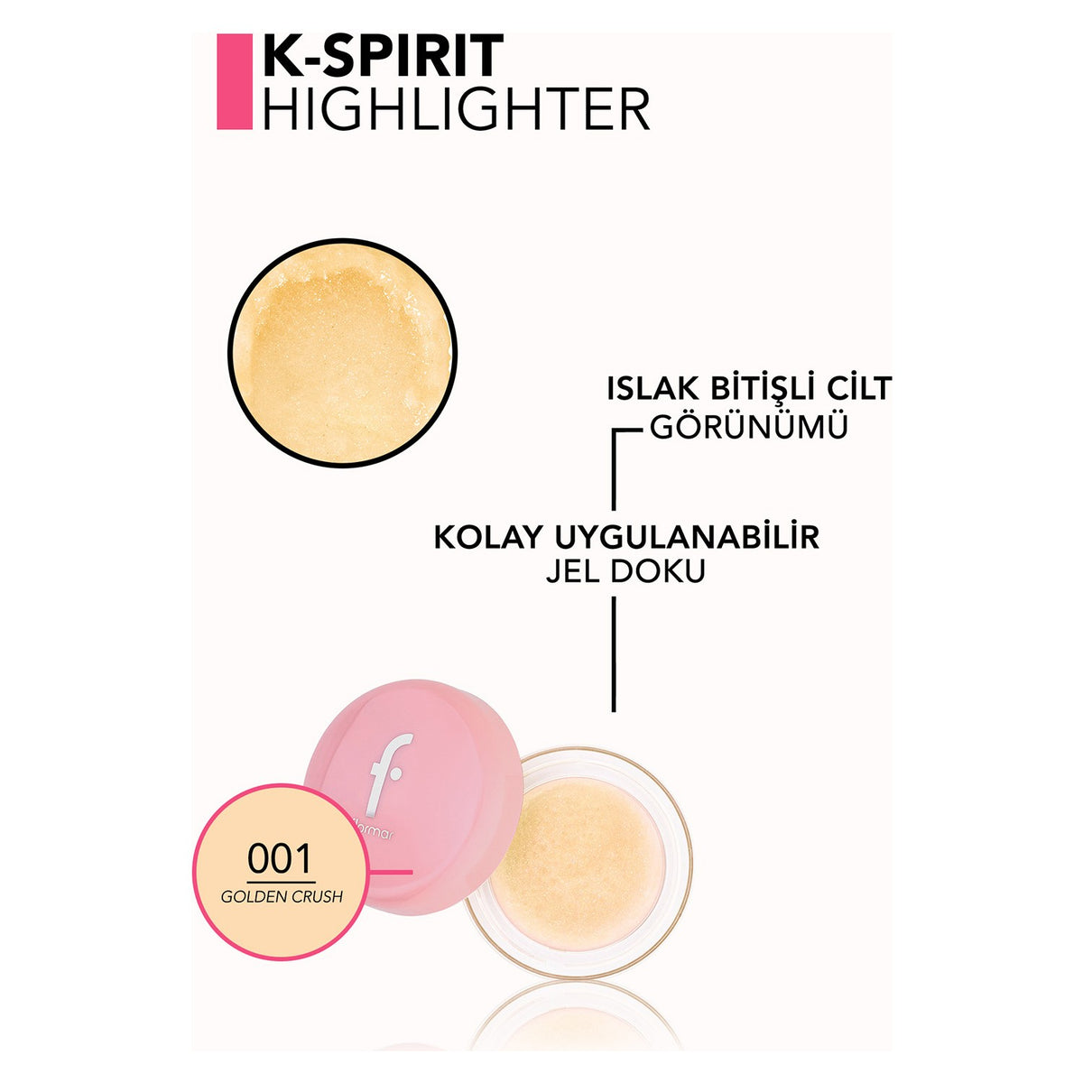 Flormar K-Spirit Glass Skin Highlighter