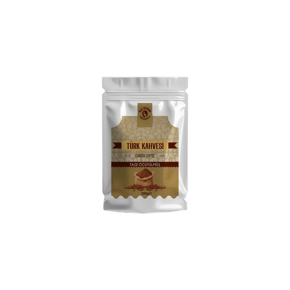 Ela Hanim Turkish Coffee 200 g - MALLTURK