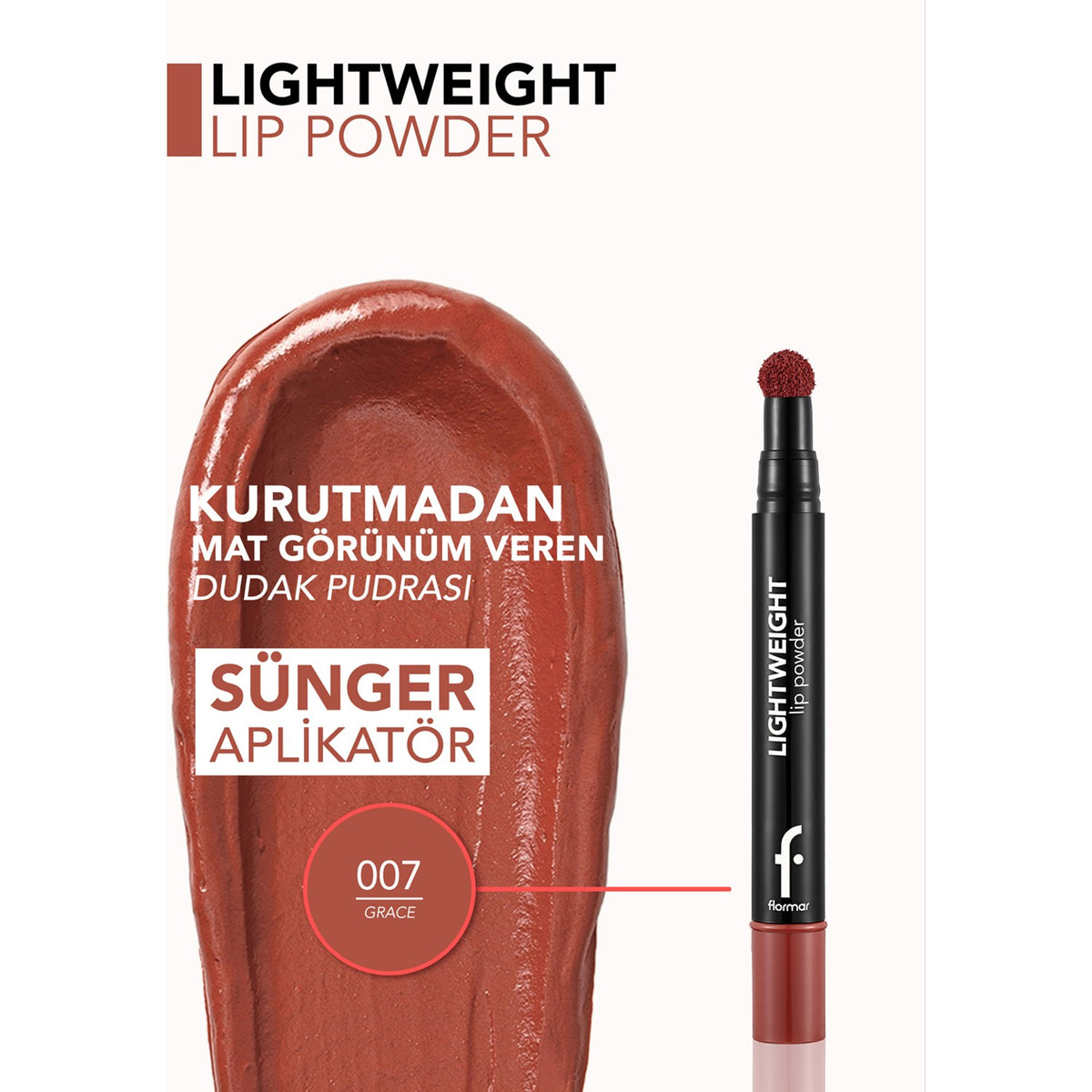 Flormar Lightweight Lipstick - MALLTURK
