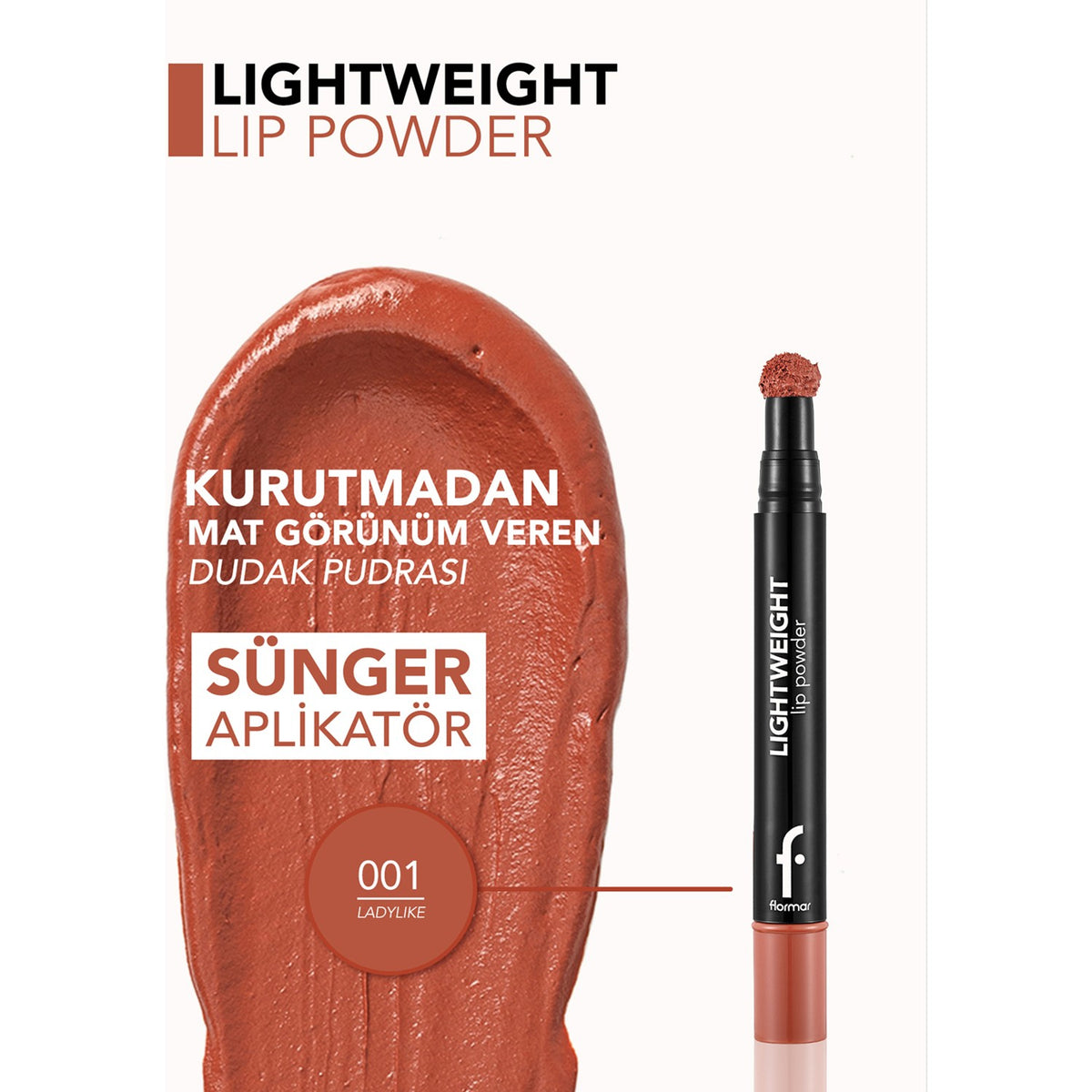 Flormar Lightweight Lipstick - MALLTURK