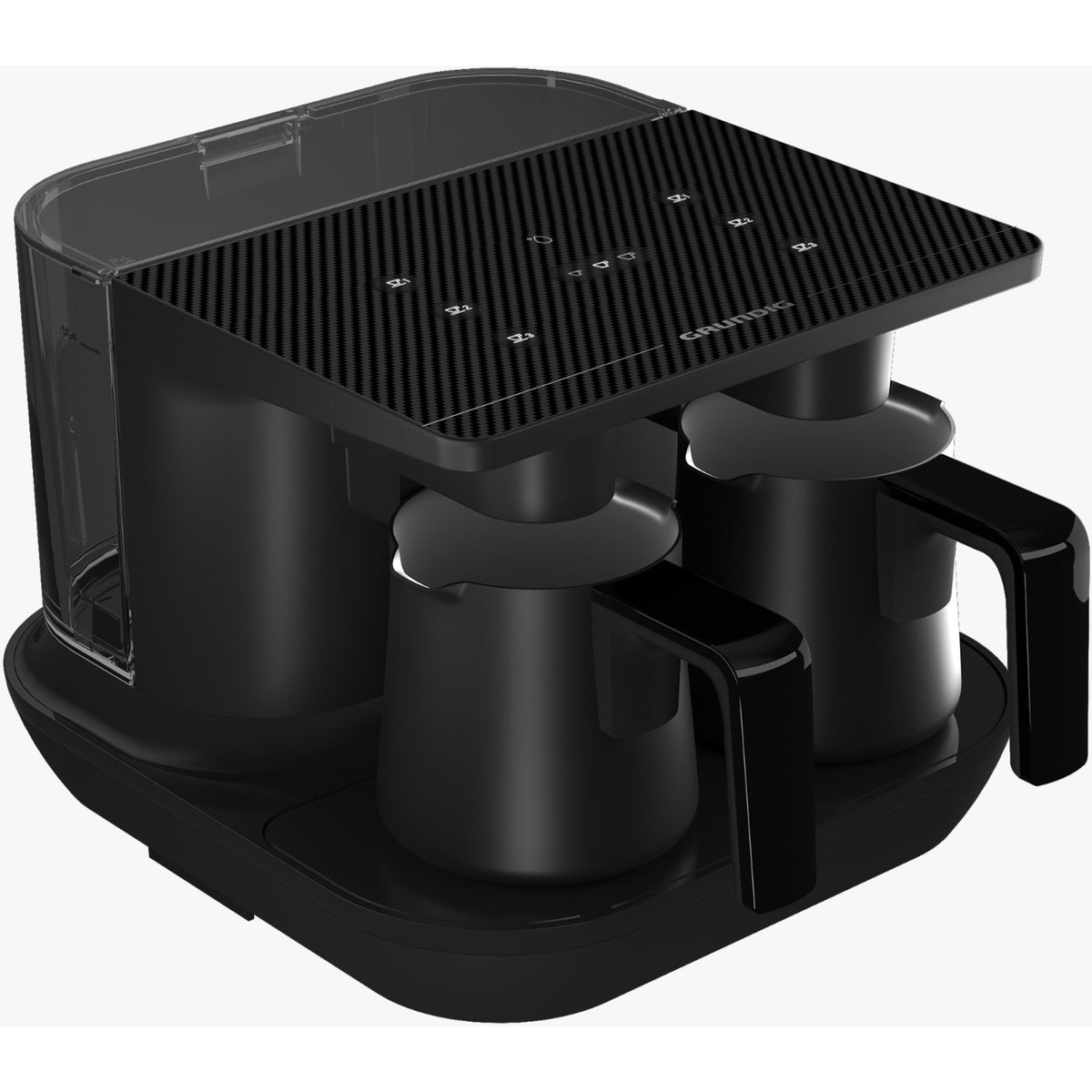 Grundig TCM 7061 ST Turkish Coffee Maker, Black, 6-Cup Capacity - MALLTURK