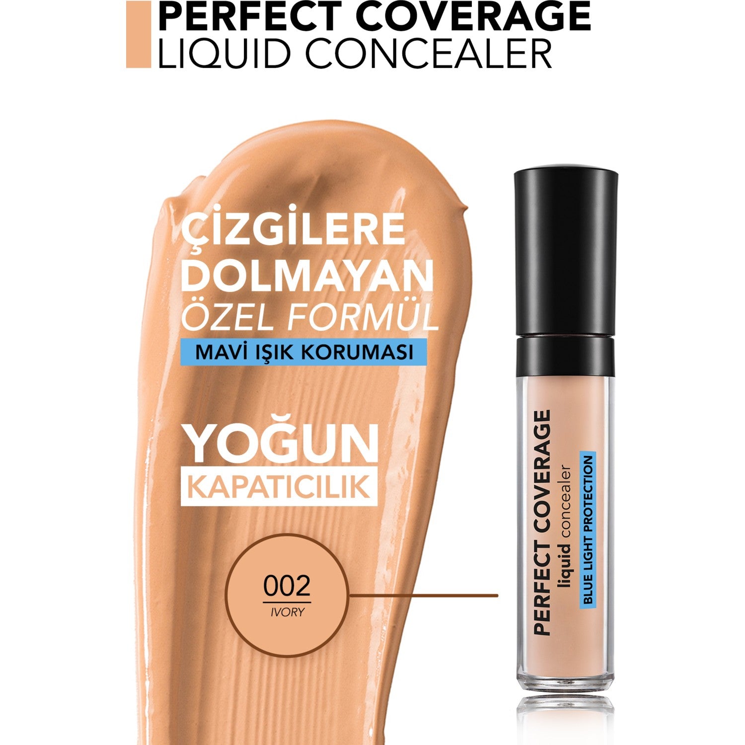 Flormar Perfect Coverage Liquid Concealer