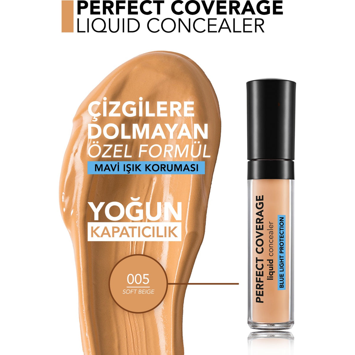 Flormar Perfect Coverage Liquid Concealer