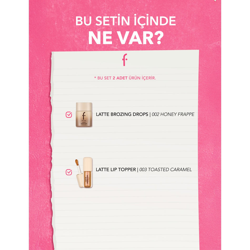 Flormar Latte Koleksiyonu Isiltili Makeup Set
