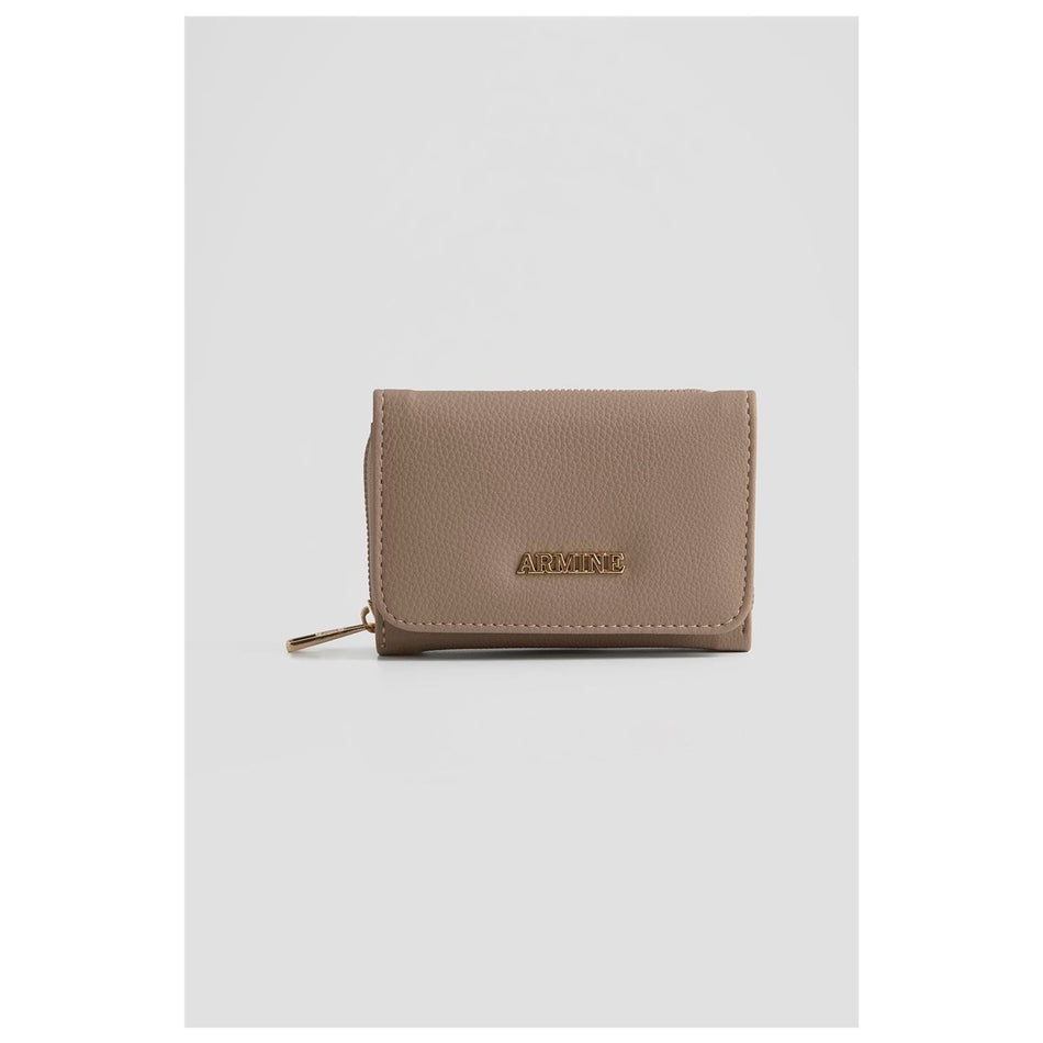 Armine Pia Leather Wallet 25YD7011 Mink