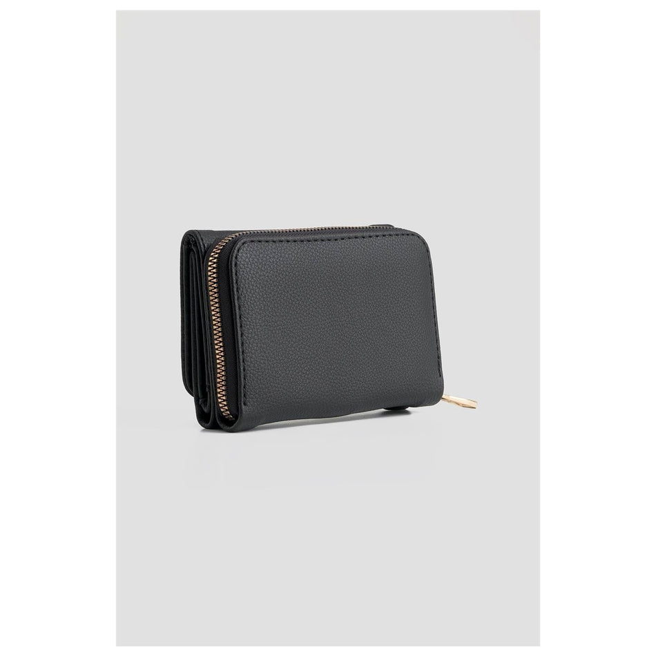 Armine Pia Leather Wallet 25YD7011 Black