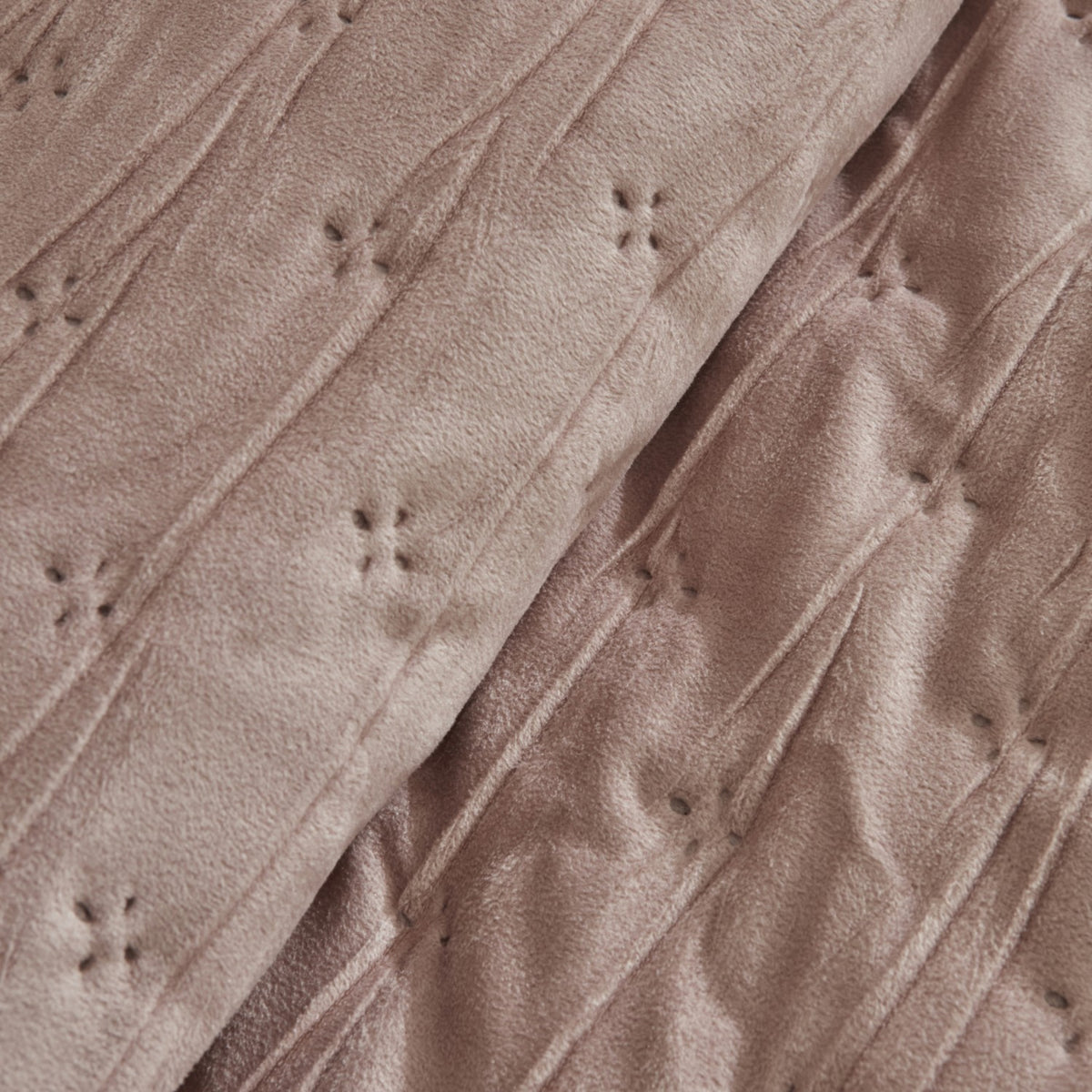 Karaca Home Gilda Double Bedspread Set Powder Pink - MALLTURK