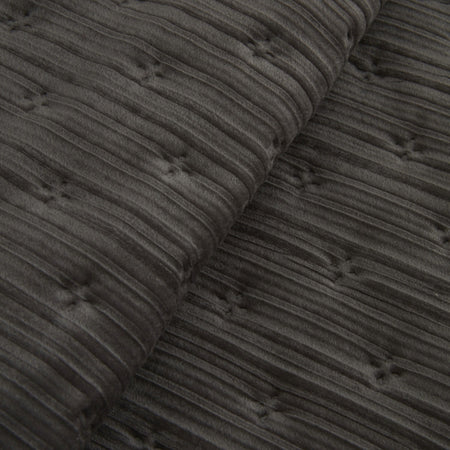 Karaca Home Taylor Double Bedspread Set Anthracite - MALLTURK