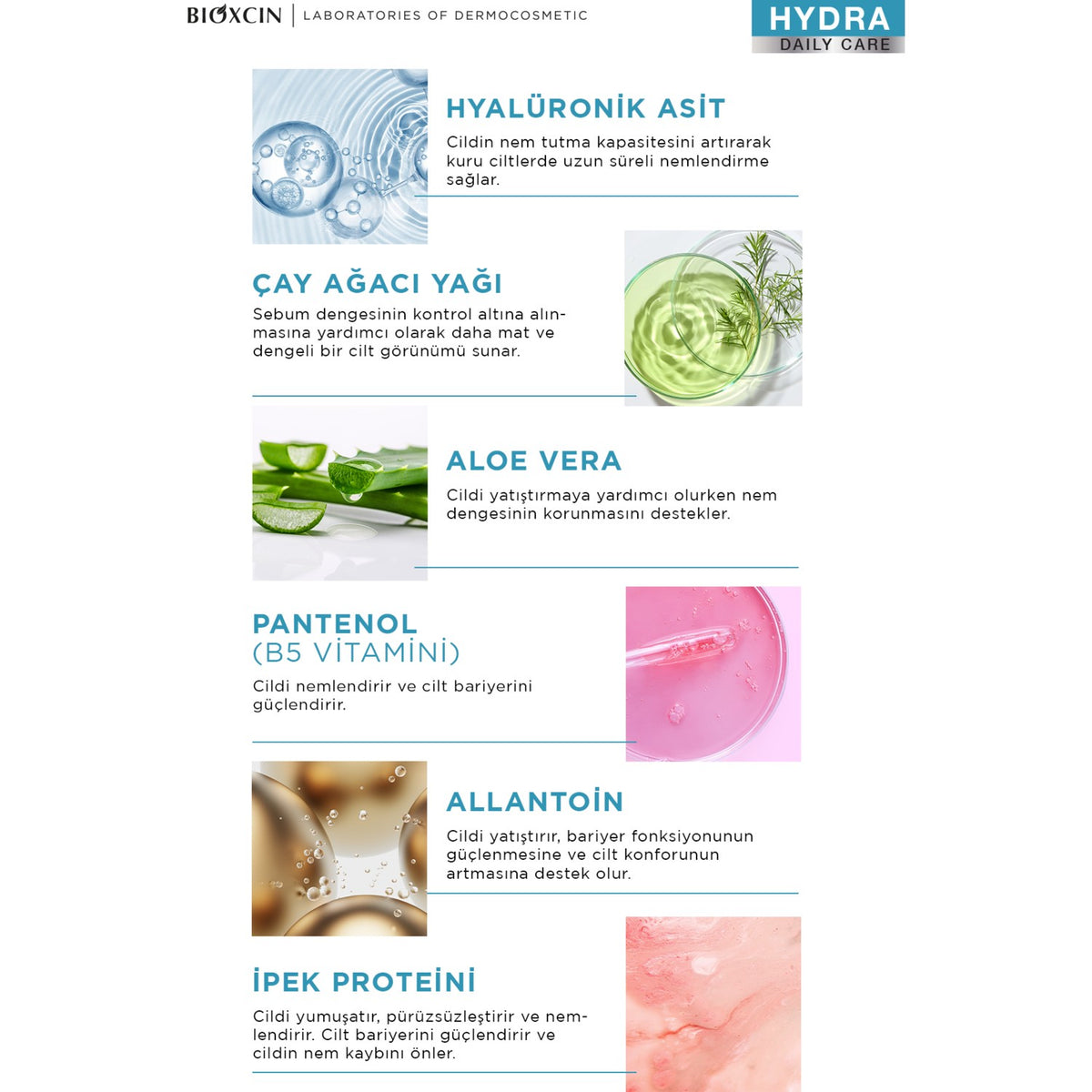 Bioxcin Hydra Moisturizing Face Cream