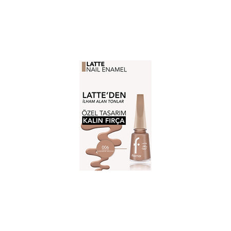 Flormar Latte Nail Polish - MALLTURK