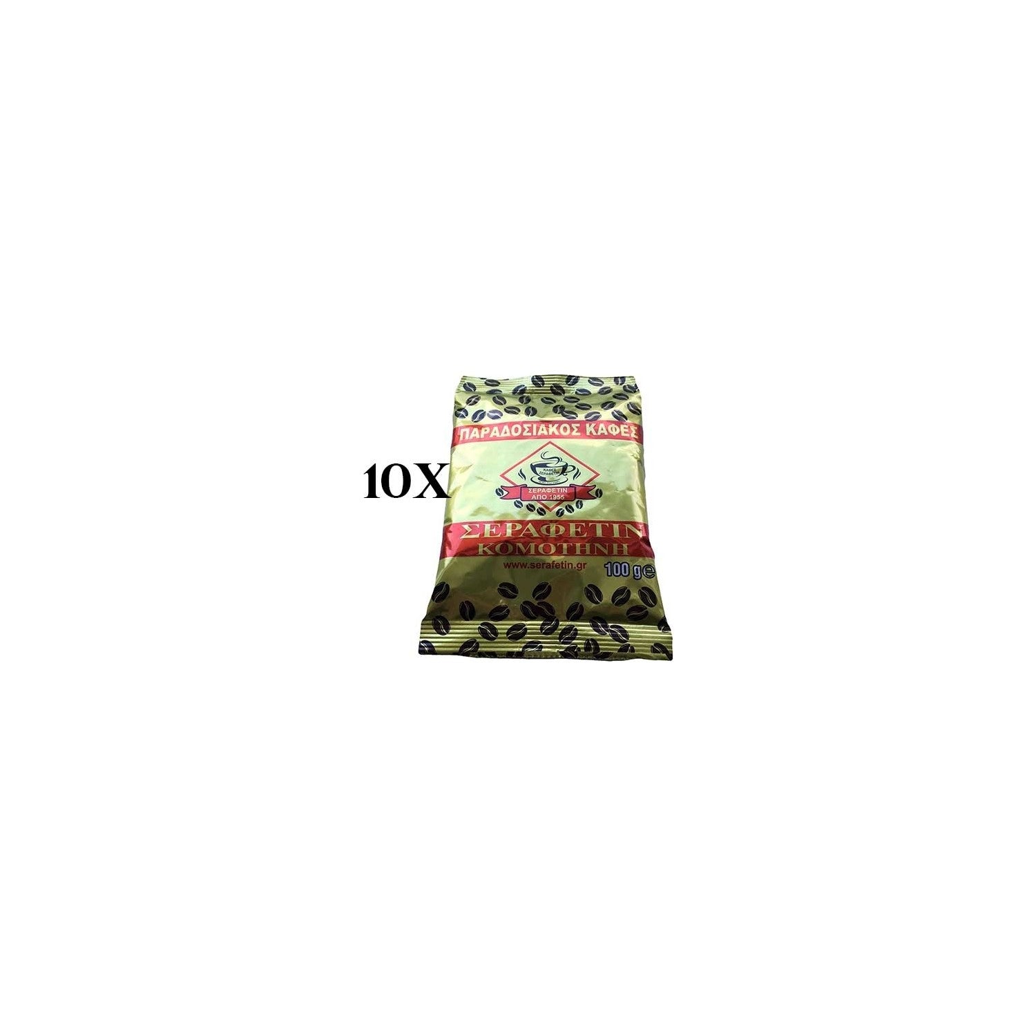 Haci serafettin Gumulcine Turkish Coffee, 10 Pieces - MALLTURK
