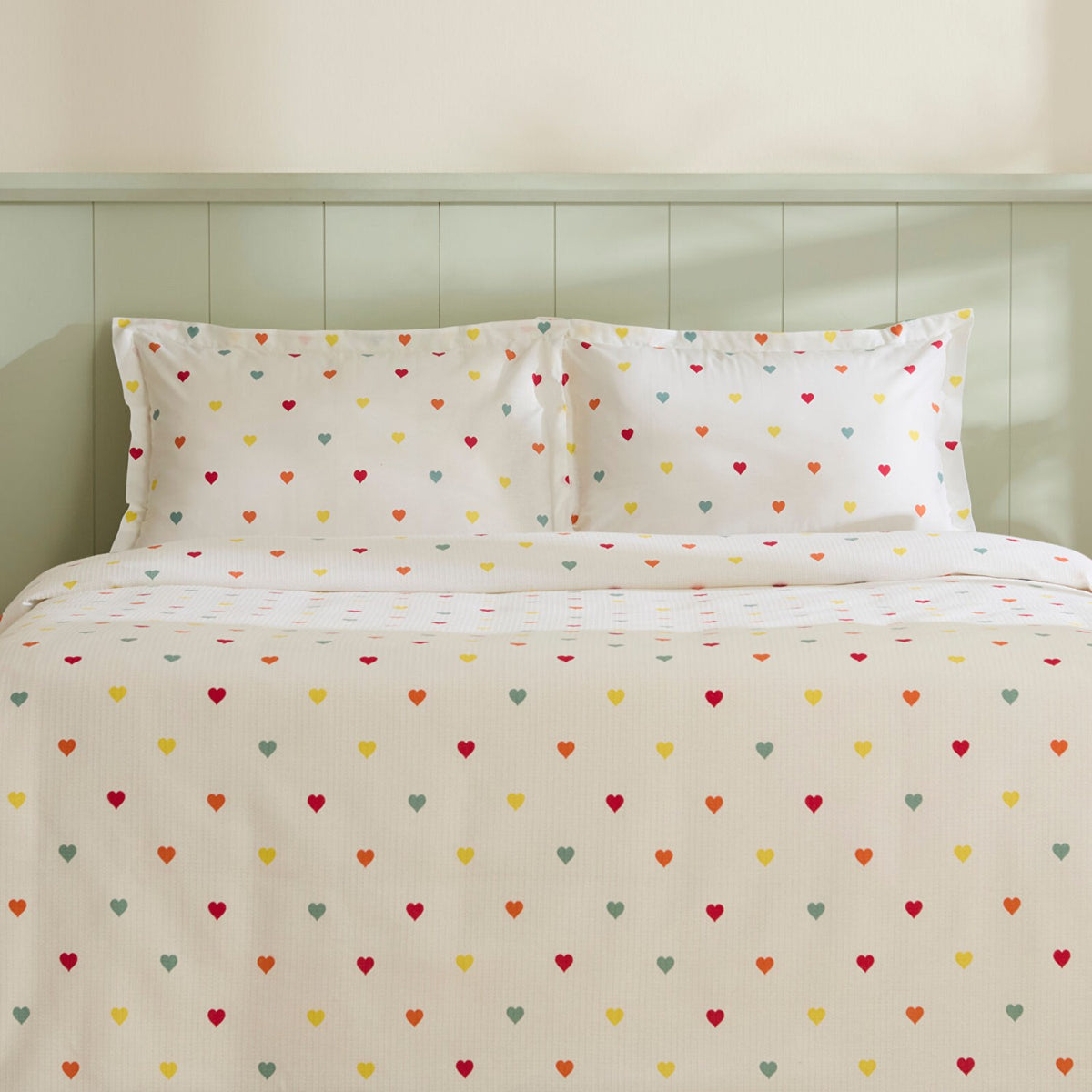 Karaca Home Amour 100% Cotton Double Bed Quilt Set Multicolour - MALLTURK