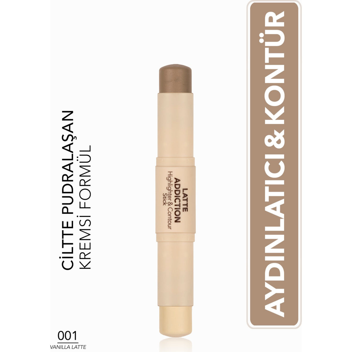 Flormar Latte Highlight and Contour Stick