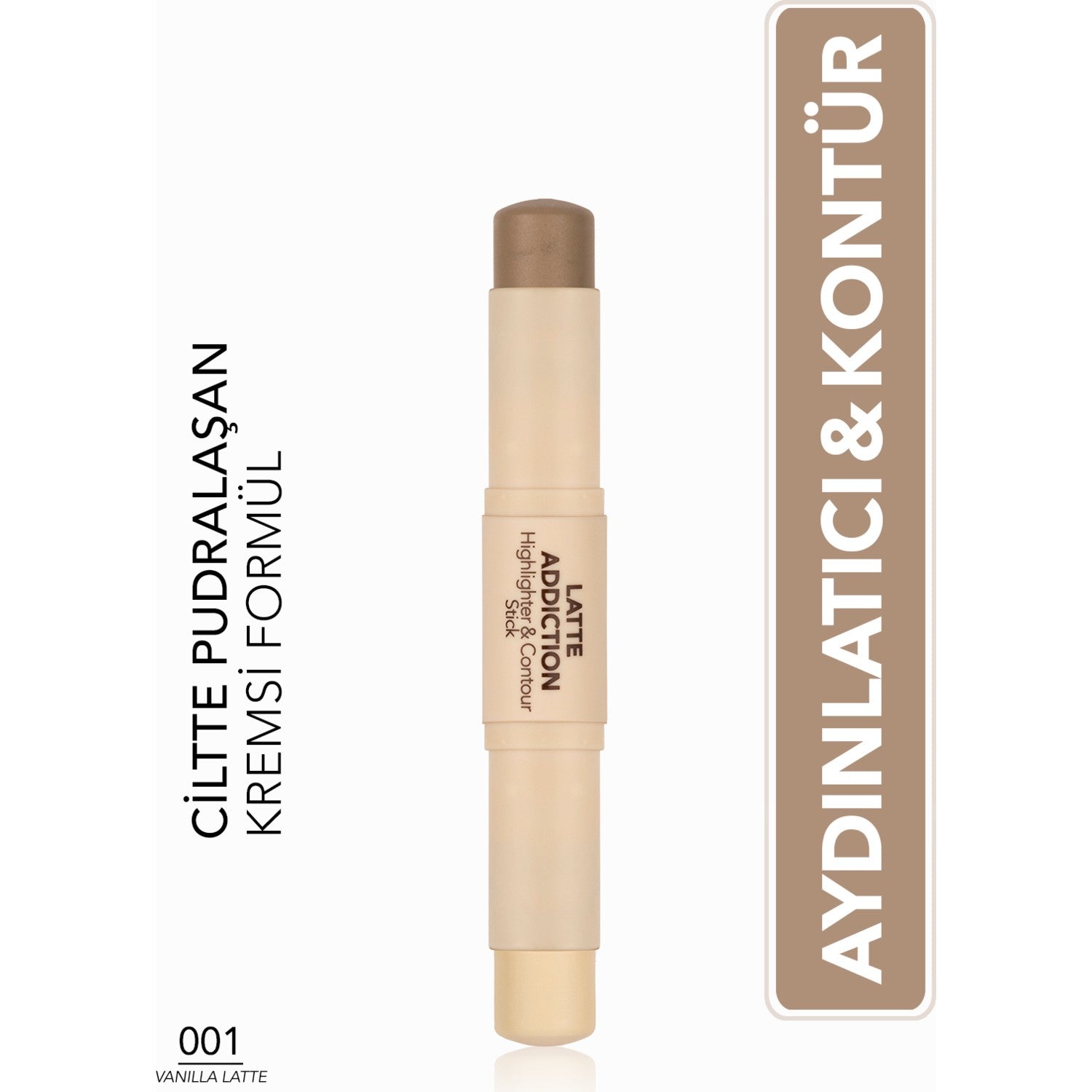 Flormar Latte Highlight and Contour Stick